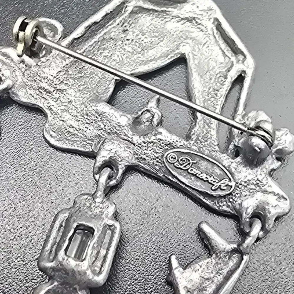 Danecraft Camp Themed Charm Brooch Camping Outdoors